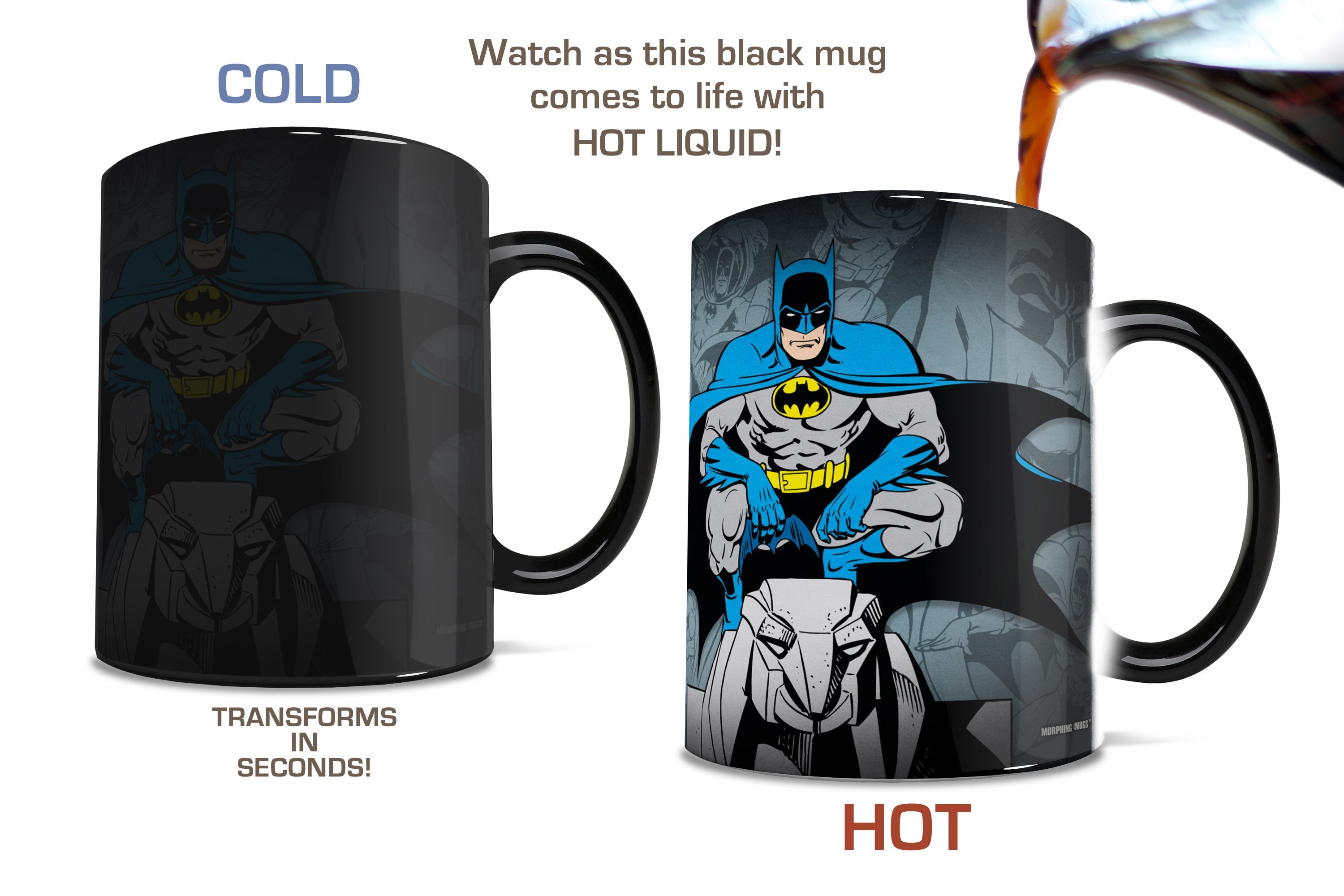 DC Comics Originals (I Am Batman - Personalized) Morphing Mugs® Heat-Sensitive Mug MMUG720